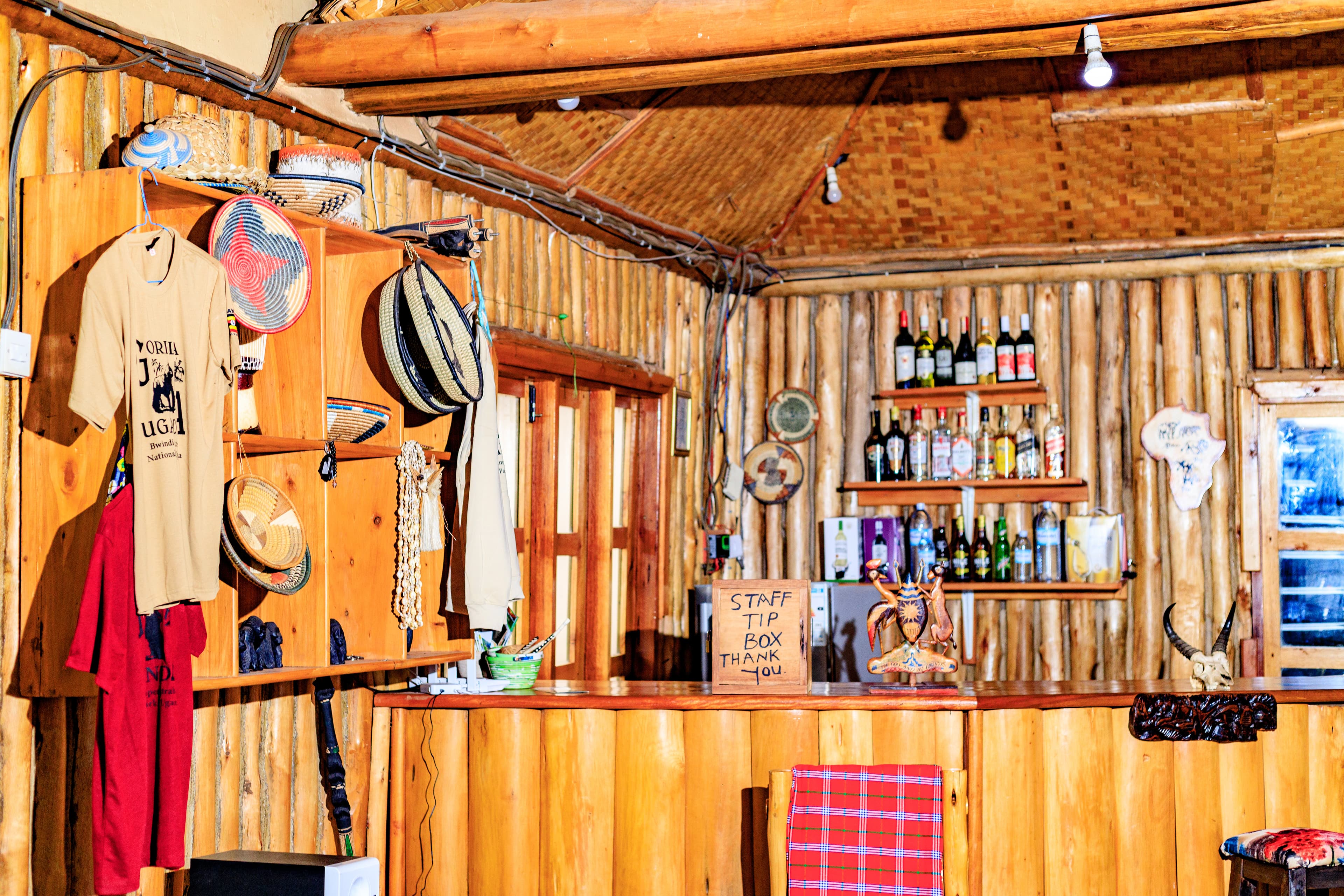 Local community village near the forest